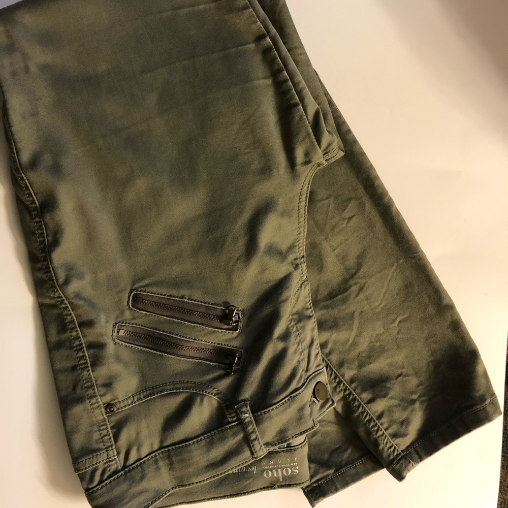 Army green pants